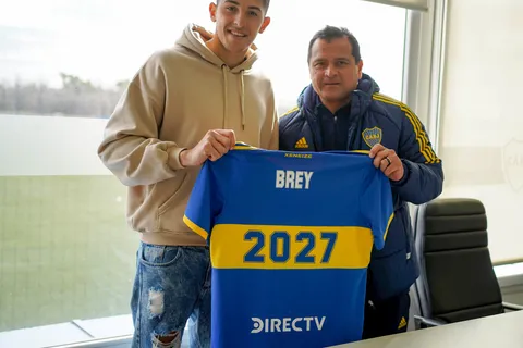 Leandro Brey en Boca