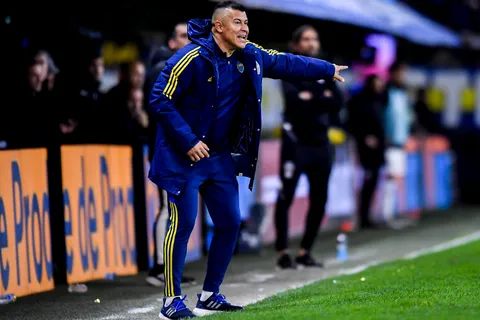 Jorge Almirón, entrenador de Boca