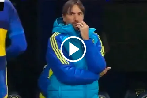 VIDEO | El fuerte reclamo de Diego Martínez a Cristian Lema tras el gol de Fortaleza