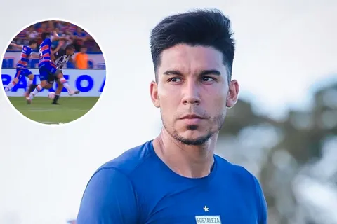 VIDEO | Ex Boca: la tremenda piña de Pol Fernández a un rival en Brasil que le valió la expulsión