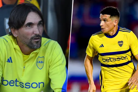 Diego Martínez elogió a Lautaro Blanco: ¿le gana el puesto a Frank Fabra en Boca?