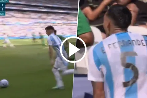 Lo ganó Boca: golazo de Equi Fernández y 2 asistencias de Zenón en el triunfo de Argentina contra Irak