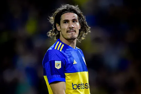 Edinson Cavani, delantero de Boca