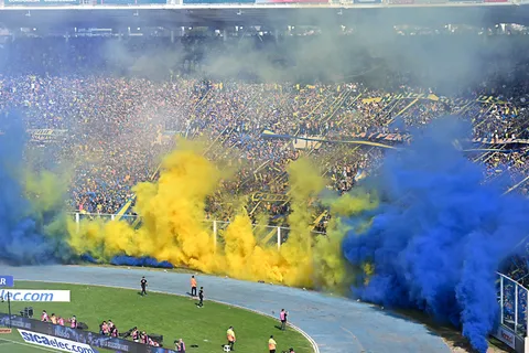 Los videos que reflejan el baile de la hinchada de Boca a la de River