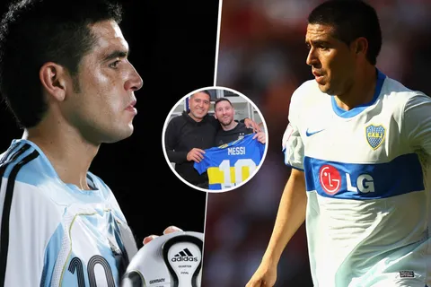 ¿Para quién juega? El plan de Riquelme para su despedida, con Messi incluido