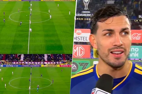 Boca sacó del medio en los dos tiempos: qué dice el reglamento y la picardía de Paredes