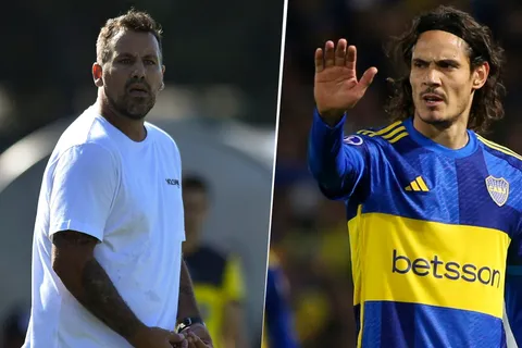 Cristian Fabbiani nombró a Edinson Cavani para explicar el presente de Riestra