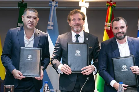 "Innegociable": el mensaje que el presidente de CONMEBOL quiso dejar marcado antes de la final de la Copa