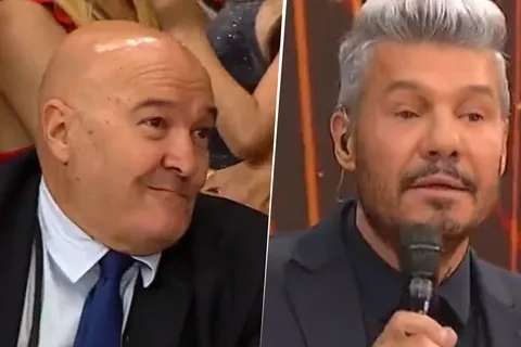 Larry de Clay y Marcelo Tinelli