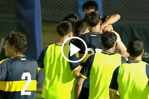 Los goles de la Reserva de Boca, que eliminó a River y es finalista