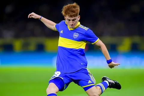 La extraña posición de Barco en la última práctica de Boca