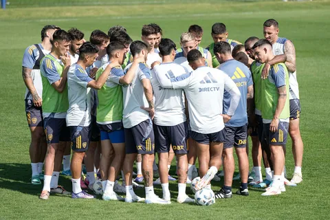 James estuvo en Boca Predio con la Selección de Colombia