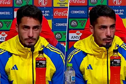 Nicolás Figal y su reacción al enterarse que Fortaleza perdió y Boca depende de sí mismo