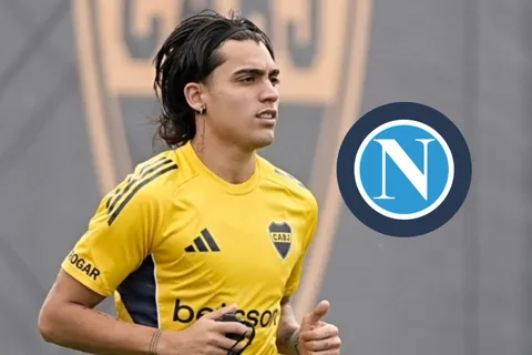 Zeballos, a un paso de Napoli: qué falta para que se confirme su salida de Boca