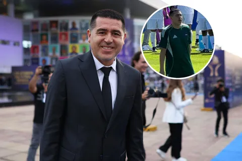 Video imperdible: Juan Román Riquelme volvió al fútbol con Kaká, Godín y Felipe Melo en Paraguay