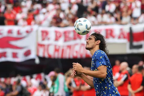 Edinson Cavani en Boca