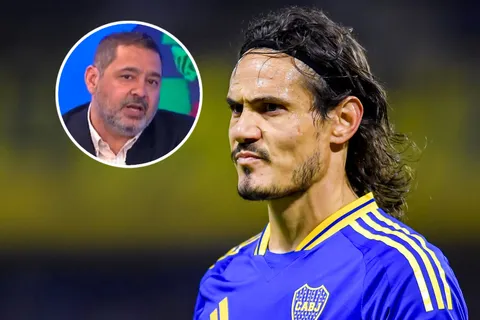 Traverso sorprendió con su postura sobre la titularidad de Edinson Cavani: "Se tiene que..."
