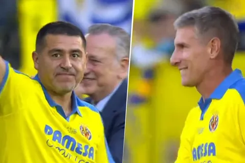 VIDEO | Juntos otra vez: las mejores jugadas de Riquelme y Palermo en Villarreal