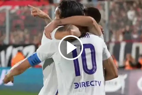 VIDEO | Genialidad de Zeballos: el golazo de Kevin Zenón para el 1-0 de Boca ante Newell's