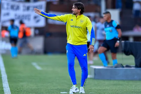 Diego Martínez, entrenador de Boca