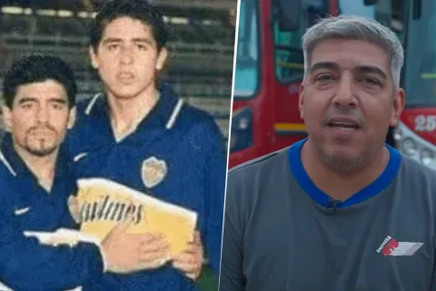 Luis Calvo jugó en Boca con Riquelme y Maradona: hoy es chofer de colectivos y quiere volver al fútbol