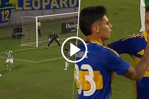 El 1 a 0 de Boca contra Juventude