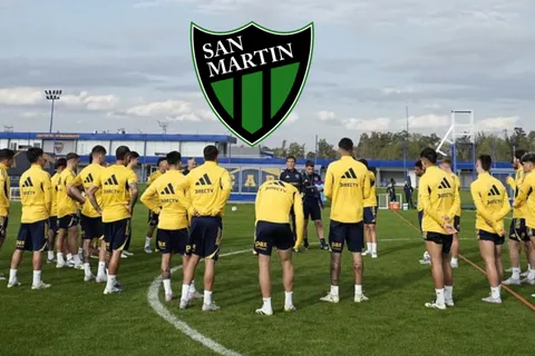 Otra salida: sin lugar en Boca, Sebastián Díaz Robles se fue a San Martín de San Juan