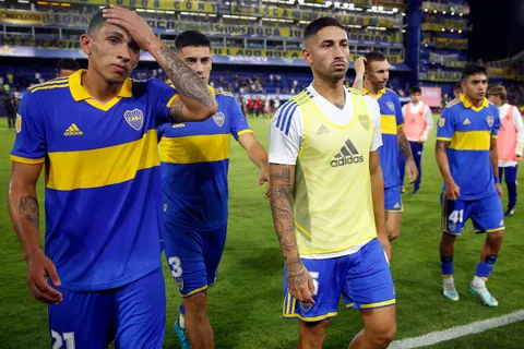 Varela, Equi Fernández, Langoni y Sández en Boca