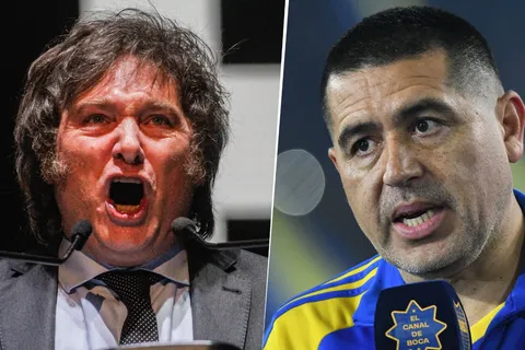 La respuesta de Juan Román Riquelme a Javier Milei