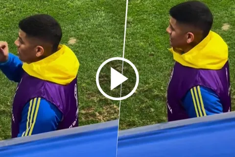 No se vio: el gesto de Rojo desde el banco contra Cruzeiro que se volvió viral en redes