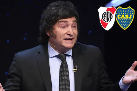 Inesperada postura: Javier Milei respondió quién quiere que gane el River-Boca