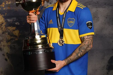 Ignacio Rodríguez en campeón de la Copa Libertadores Sub 20 con Boca