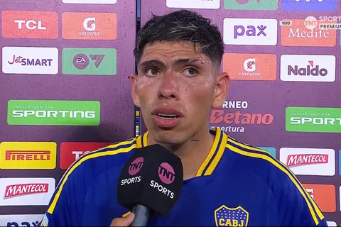 El lamento de Carlos Palacios tras el empate entre Boca y Argentinos: "Fuimos superiores"