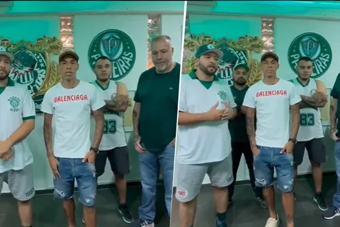 En la previa del partido con Boca, un jugador de Palmeiras fue a pedirle perdón a la barrabrava