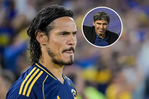 Manteca Martínez habló de los silbidos a Edinson Cavani en Boca: "La gente ya no aguanta nada"