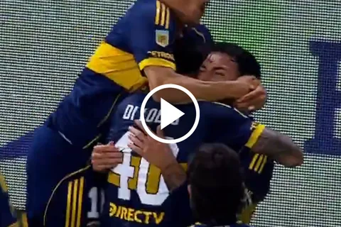 Otra vez Miguel Merentiel: Boca amplió la ventaja contra Talleres en La Bombonera