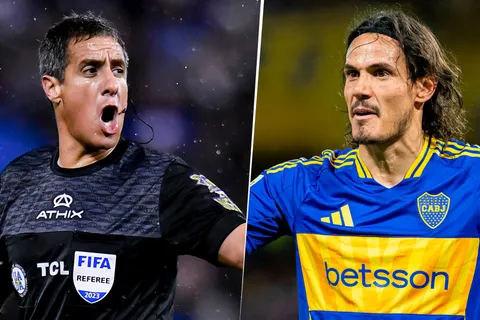La confesión de Pablo Echavarría, árbitro de Boca-Vélez, sobre Edinson Cavani: "Fue mi error"