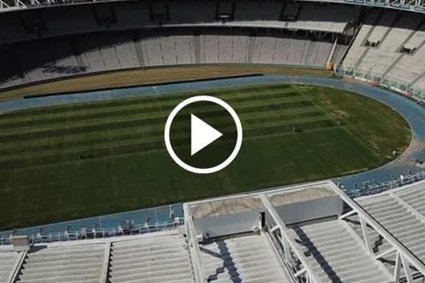 VIDEO | Cómo está el campo de juego del Mario Alberto Kempes a 1 día del Superclásico