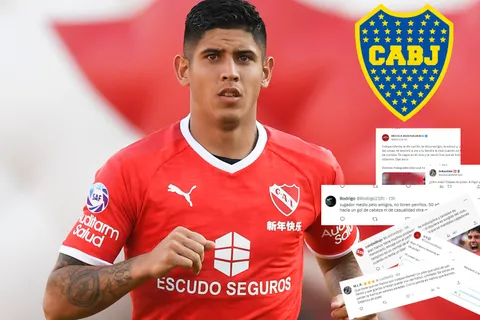 La furia de los hinchas de Independiente por Alan Franco y Boca: "Malagradecido"