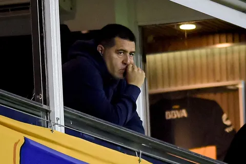 La primera reacción de Riquelme tras la eliminación de Boca de la Copa Libertadores