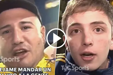 VIDEO | Los hinchas de Boca reaccionaron al Superclásico contra River: “Gallina…”