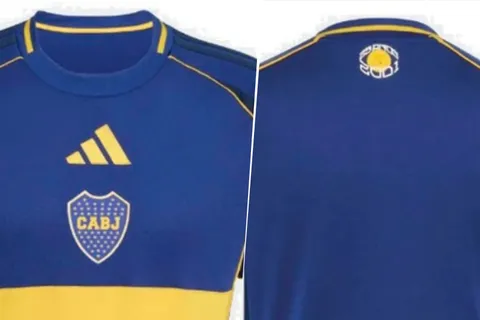 Así sería la camiseta que podría usar Boca ante U. Católica en homenaje a la Copa Libertadores del 2001