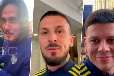 VIDEO | El mensaje de Cavani, Rojo y Benedetto para los campeones del mundo Sub 20 de Boca