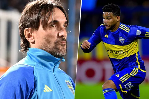 La firme decisión de Diego Martínez con Frank Fabra en Boca que dejó un mensaje claro