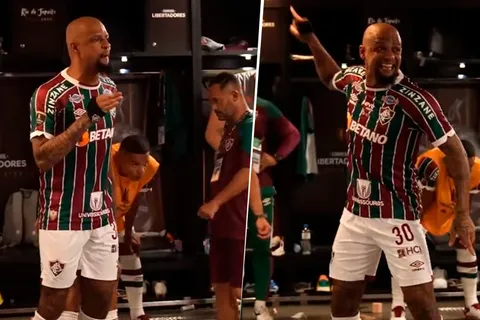 VIDEO | Qué dijo Felipe Melo sobre Boca minutos antes de la final: "Nadie tiene el derecho"