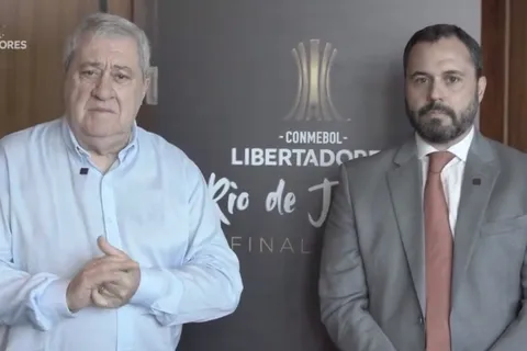 El mensaje de Ameal y el presidente de Fluminense antes de la final