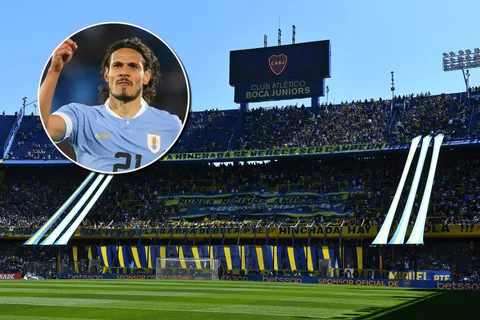 Edinson Cavani y La Bombonera