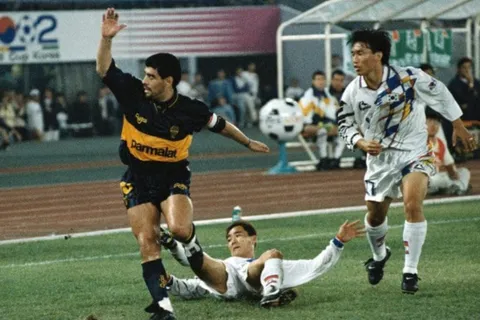 Para el recuerdo: por qué un partido bisagra para Maradona en Boca fue en Corea del Sur