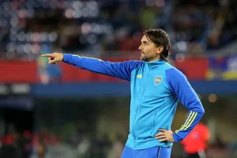 Diego Martínez, entrenador de Boca