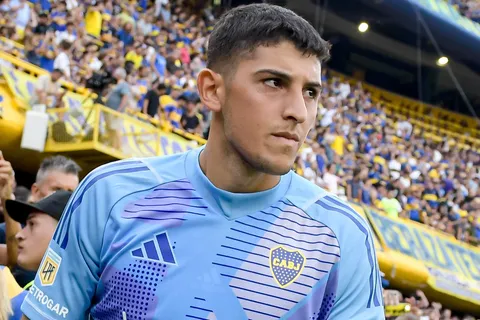 Leandro Brey, arquero de Boca